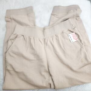 NEW Free People Hatch Maternity Intercept Sweatpants Sand